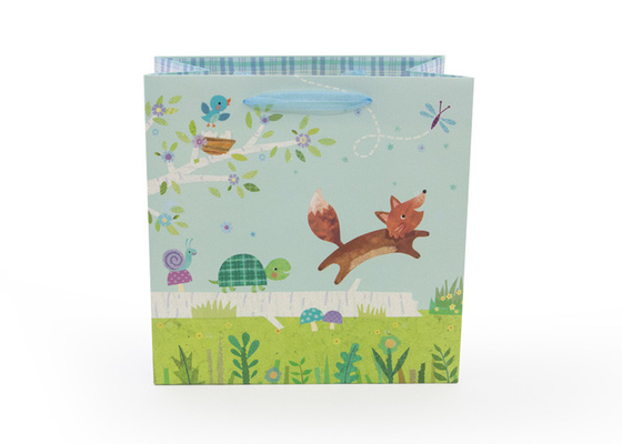 Good price Servicio precioso personalizado elegante del OEM del diseño de los animales de los bolsos de papel medios del regalo en línea