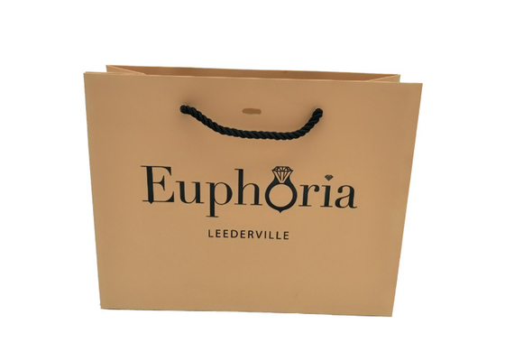 Good price La joyería impresa aduana de Brown empaqueta la laminación brillante de la característica reciclable en línea