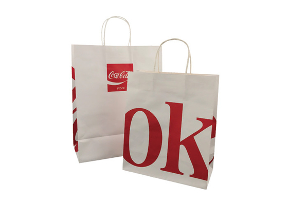Good price Las bolsas de papel personalizadas sostenibles únicas/aduana imprimieron bolsos de ultramarinos en línea
