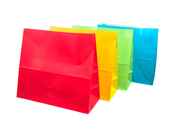 Good price Los bolsos de la panadería colorida/las bolsas de papel de empaquetado de la categoría alimenticia modificaron tamaño para requisitos particulares en línea
