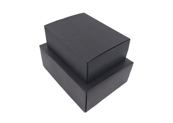 Good price Cajas de envío naturales de la cartulina del negro del papel de Kraft con la bandeja para el regalo en línea