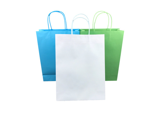 Good price Papel de encargo que empaqueta, bolsos de Eco de compras de papel reciclados de la parte inferior plana en línea