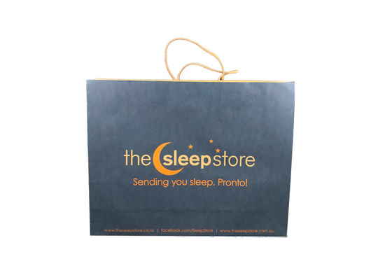 Good price Papel grande sostenible que empaqueta, certificación inferior cuadrada de Eco del CE de la bolsa de papel en línea