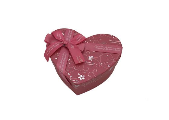 Good price Caja de empaquetado del regalo de papel de lujo, casandose la caja en forma de corazón impresa del chocolate en línea