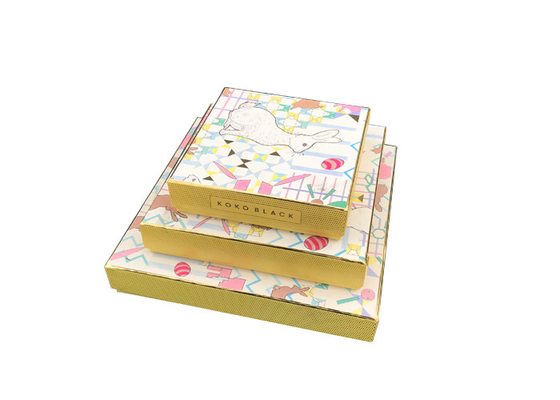 Good price Cajas de regalo cuadradas del chocolate de la cartulina que empaquetan con el modelo de la bandeja/de los conejos en línea