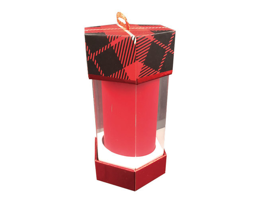 Good price Caja de empaquetado del regalo de papel único, cajas de regalo por encargo con la ventana clara en línea