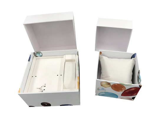 Good price La caja de empaquetado del regalo de papel sostenible blanco/personalizó la caja de reloj para hombre en línea