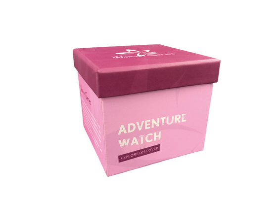 Good price Caja de empaquetado Eco de mirada de moda del regalo de papel reutilizable rosado - amistoso en línea