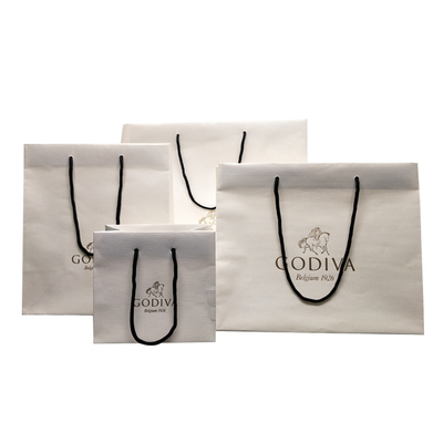 Good price 80gsm bolso que hace compras amistoso del SGS CMYK Eco con las manijas de la cuerda en línea